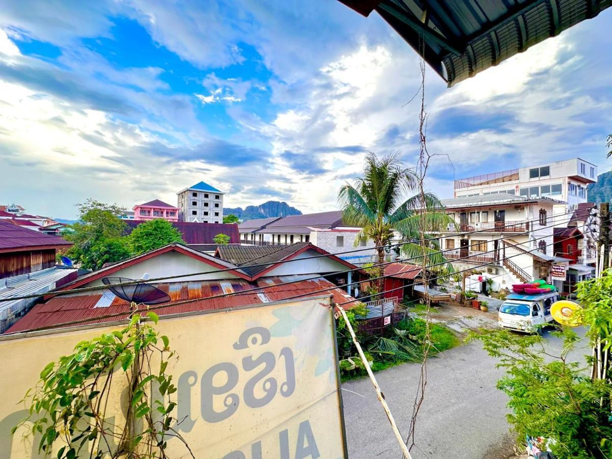 Vang Vieng Global Hostel Ngoại thất bức ảnh