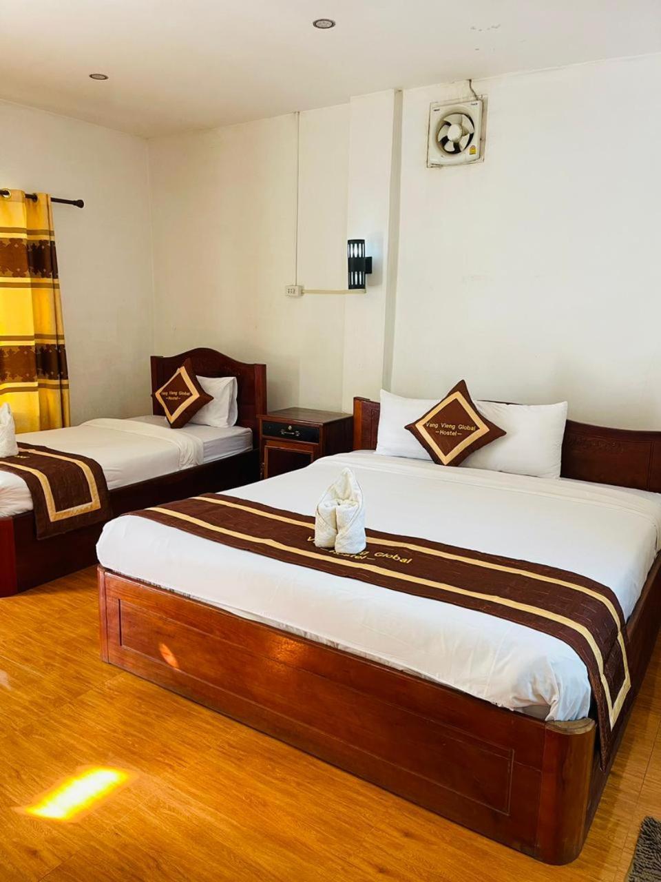 Vang Vieng Global Hostel Ngoại thất bức ảnh