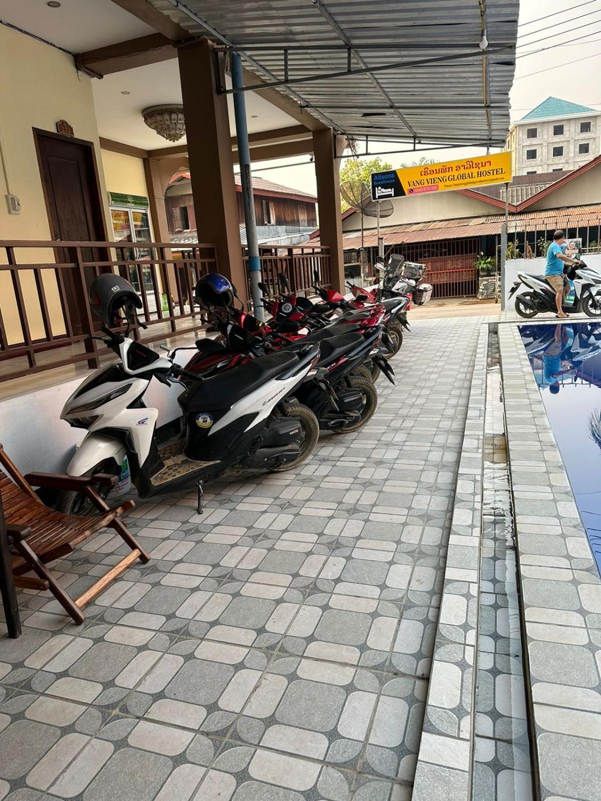 Vang Vieng Global Hostel Ngoại thất bức ảnh